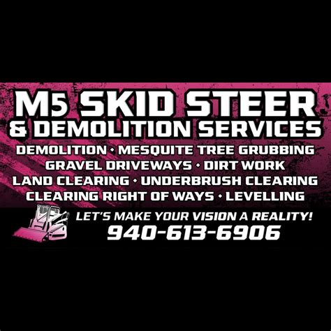 M5 Skid Steer & Demolition Services 